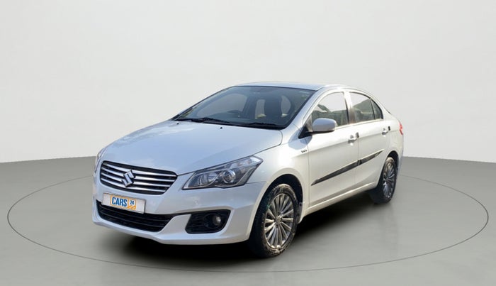 2016 Maruti Ciaz ZXI+, Petrol, Manual, 72,472 km, Left Front Diagonal