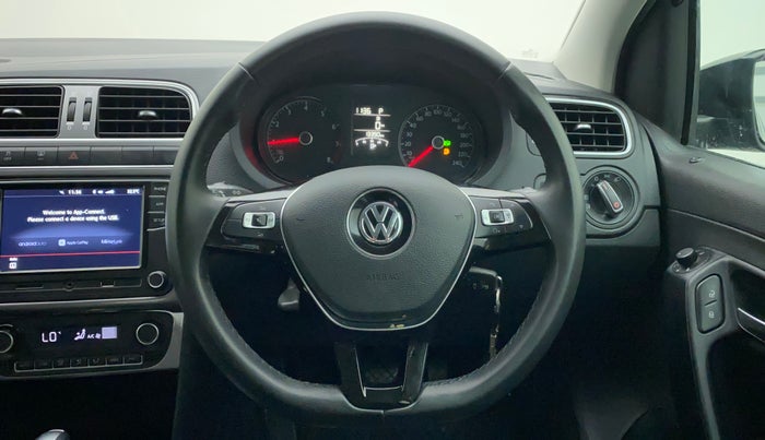 2021 Volkswagen Polo HIGHLINE PLUS 1.0L TSI AT, Petrol, Automatic, 13,390 km, Steering Wheel Close Up