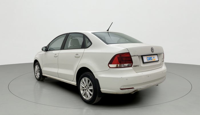 2017 Volkswagen Vento HIGHLINE PLUS 1.2 AT 16 ALLOY, Petrol, Automatic, 41,352 km, Left Back Diagonal