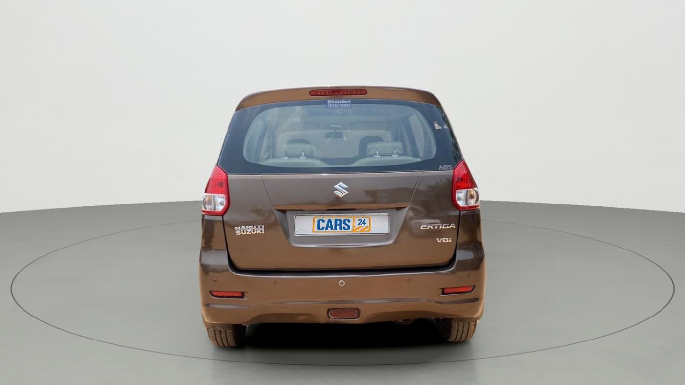 2014 Maruti Ertiga VDI, Diesel, Manual, 75,603 km, Back/Rear