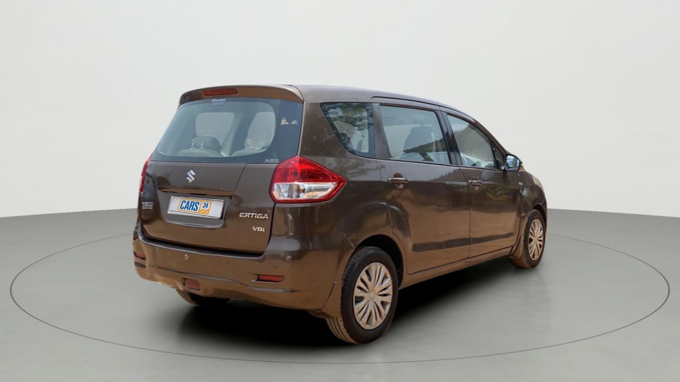 2014 Maruti Ertiga VDI, Diesel, Manual, 75,603 km, Right Back Diagonal