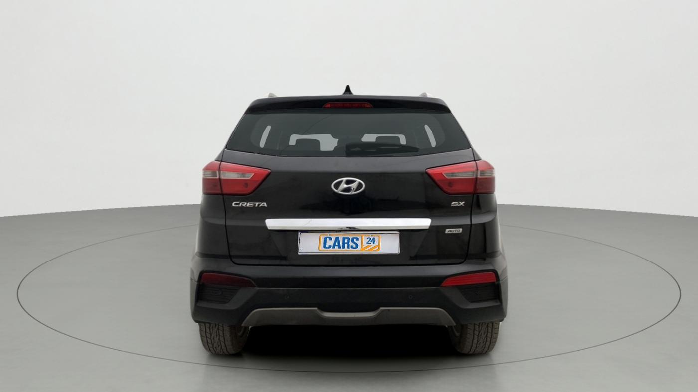 2016 Hyundai Creta SX PLUS AT 1.6 PETROL, Petrol, Automatic, 75,598 km, Back/Rear