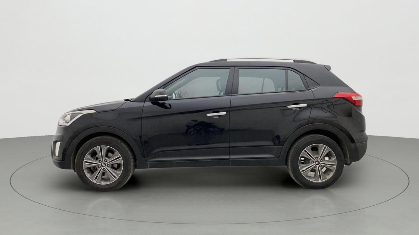 2016 Hyundai Creta SX PLUS AT 1.6 PETROL, Petrol, Automatic, 75,598 km, Left Side
