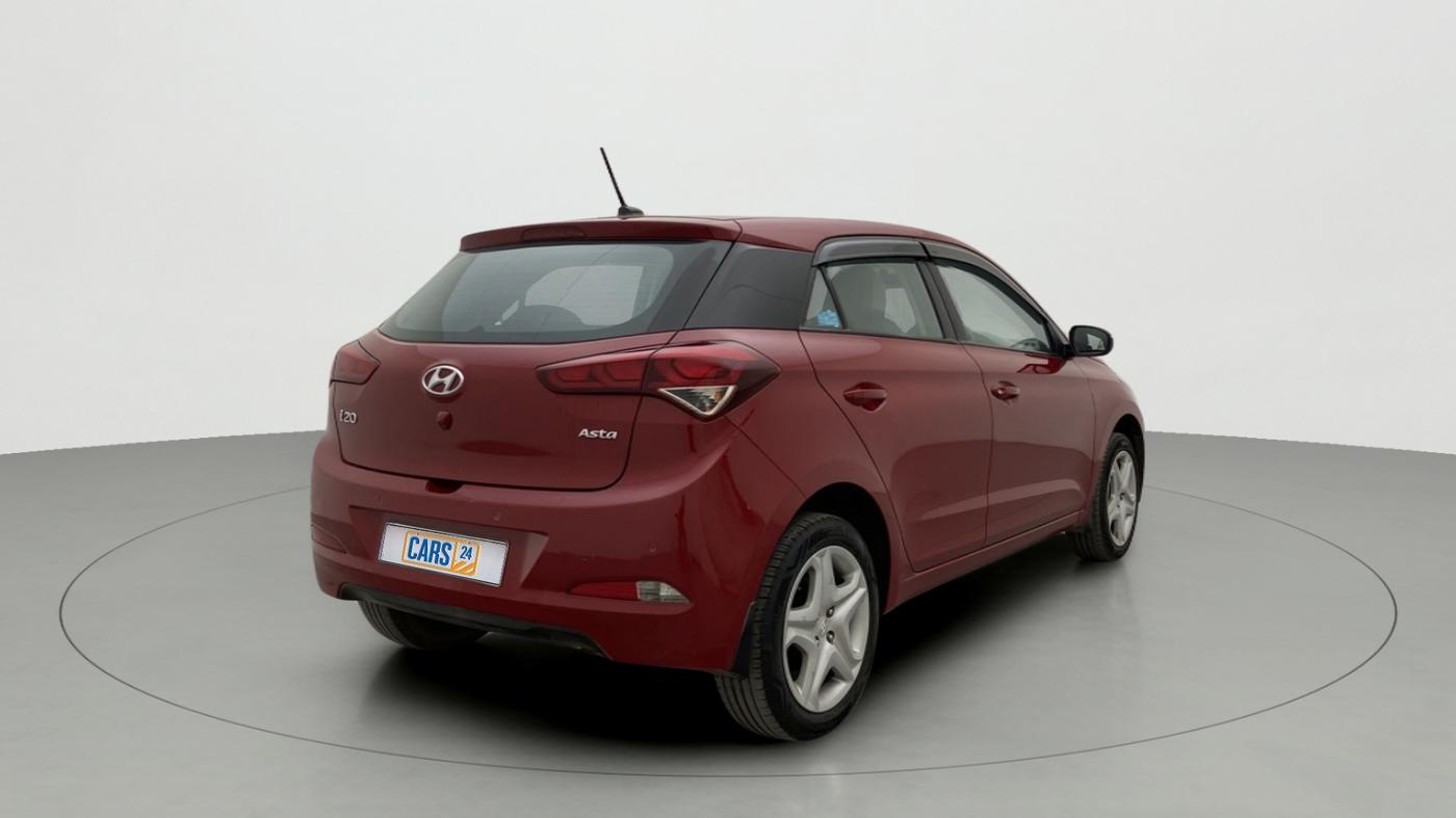 2017 Hyundai Elite i20 ASTA 1.2, Petrol, Manual, 64,371 km, Right Back Diagonal