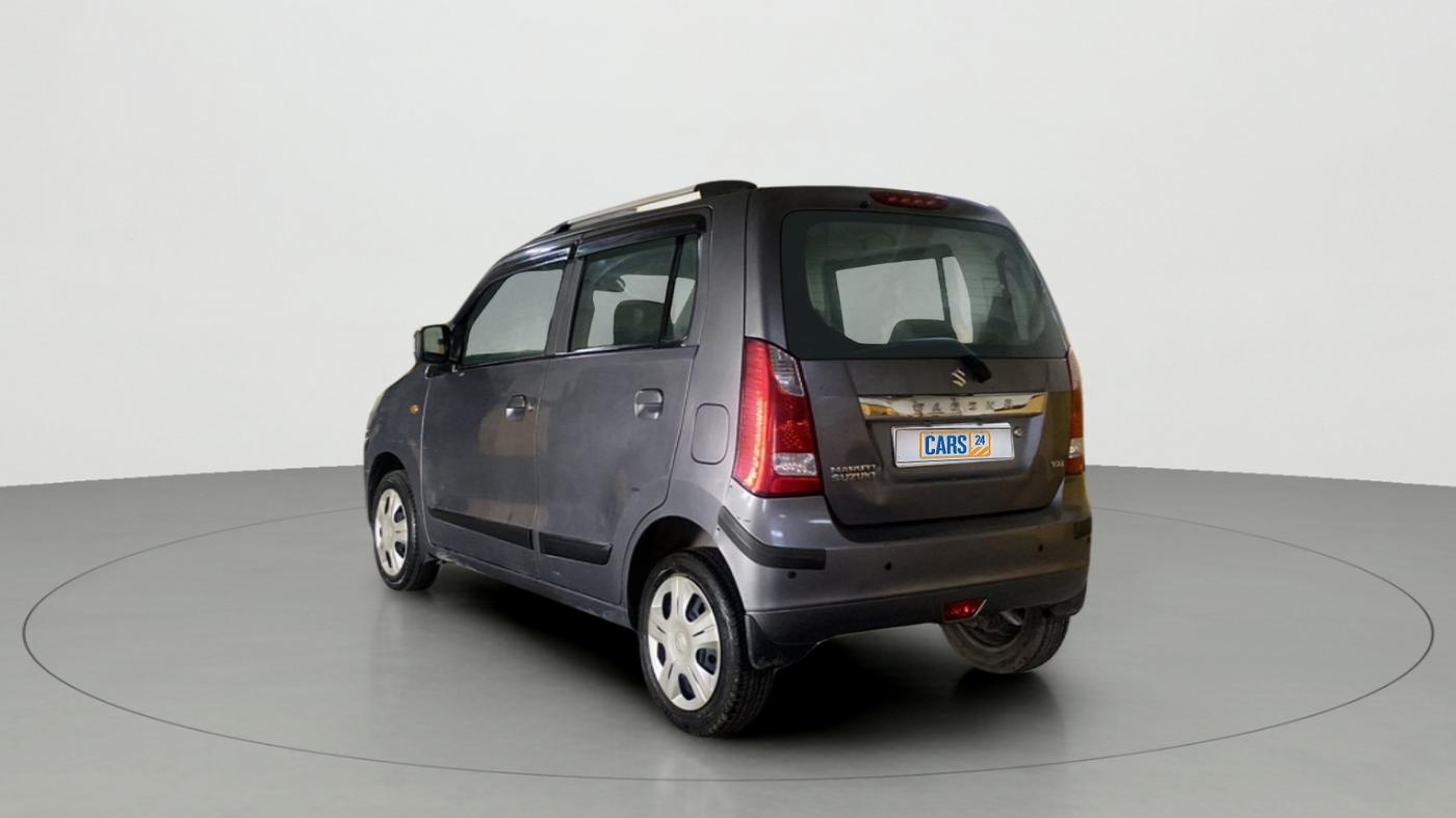 2015 Maruti Wagon R 1.0 VXI, Petrol, Manual, 43,349 km, Left Back Diagonal