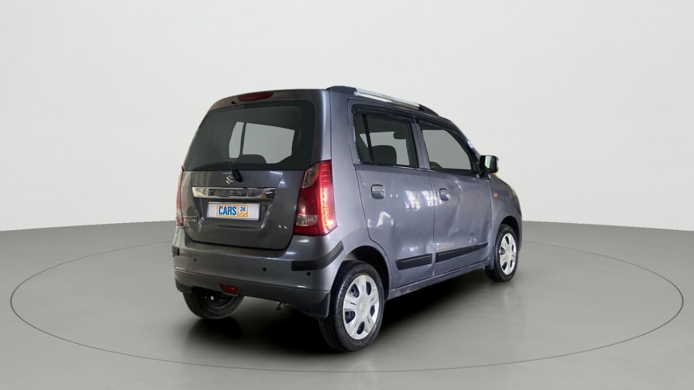 2015 Maruti Wagon R 1.0 VXI, Petrol, Manual, 43,349 km, Right Back Diagonal