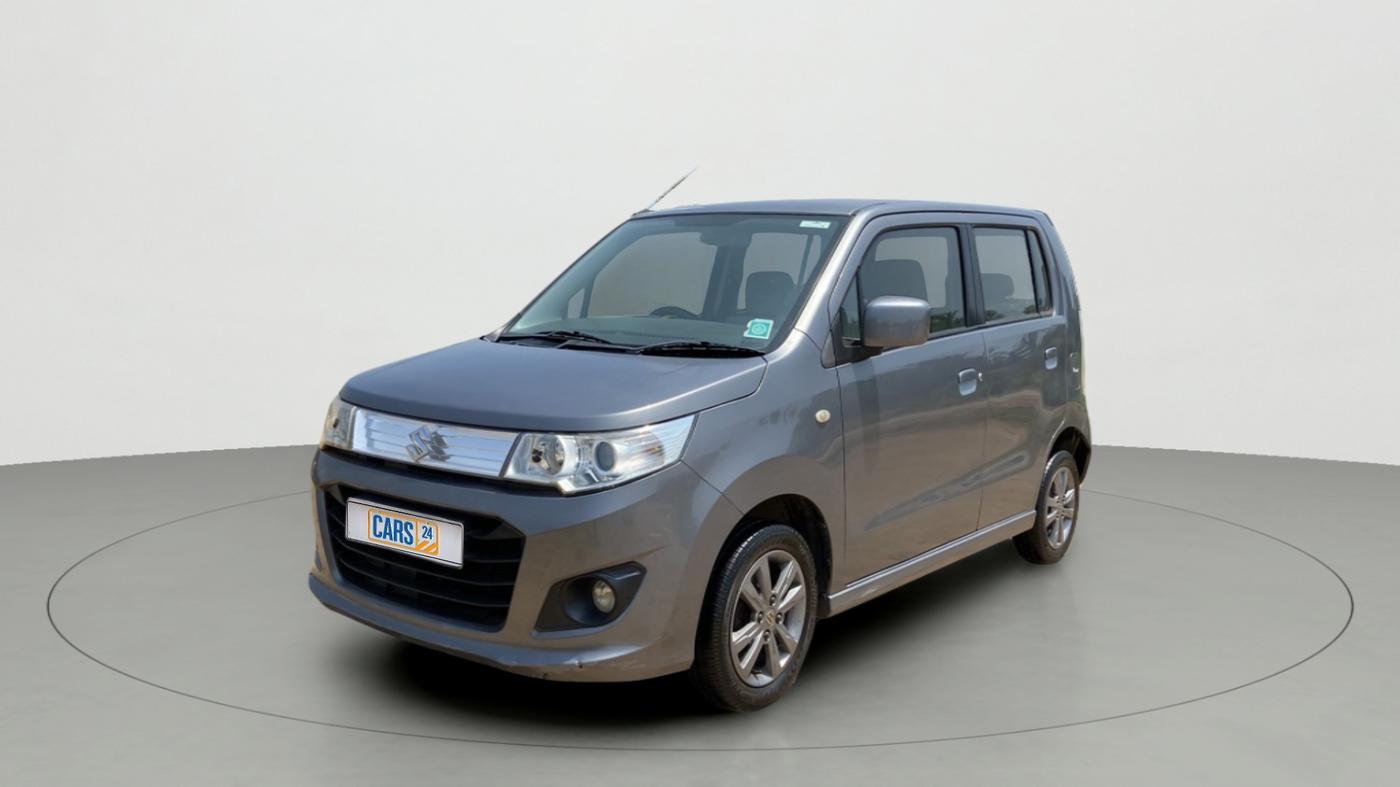 2017 Maruti Wagon R 1.0 VXI+, Petrol, Manual, 1,11,965 km, Left Front Diagonal