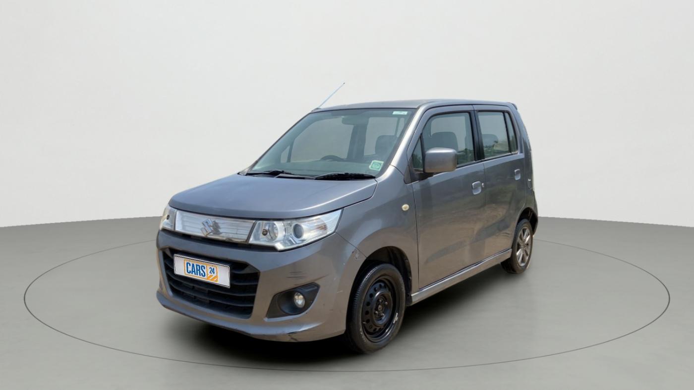 2017 Maruti Wagon R 1.0 VXI+, Petrol, Manual, 94,753 km, Left Front Diagonal