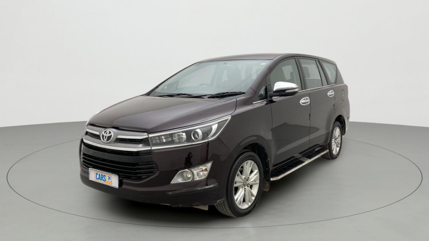 2016 Toyota Innova Crysta 2.8 ZX AT 7 STR, Diesel, Automatic, 78,374 km, Left Front Diagonal