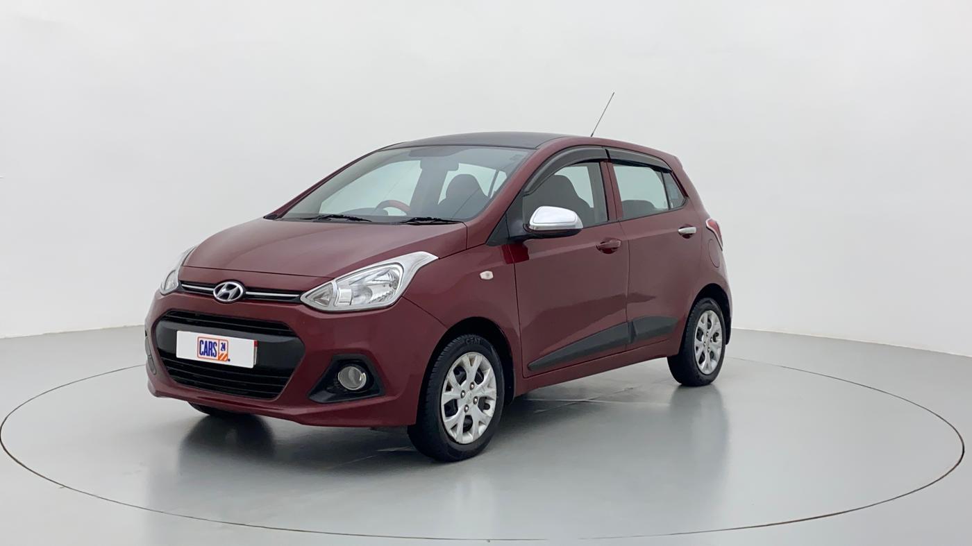 2015 Hyundai Grand i10 MAGNA 1.2 VTVT, Petrol, Manual, 32,856 km, Left Front Diagonal
