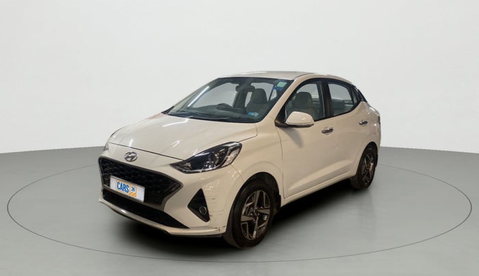 2021 Hyundai AURA SX 1.2 (O), Petrol, Manual, 9,781 km, Left Front Diagonal
