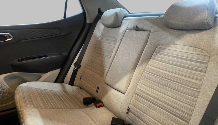 2021 Hyundai AURA SX 1.2 (O), Petrol, Manual, 9,781 km, Right Side Rear Door Cabin