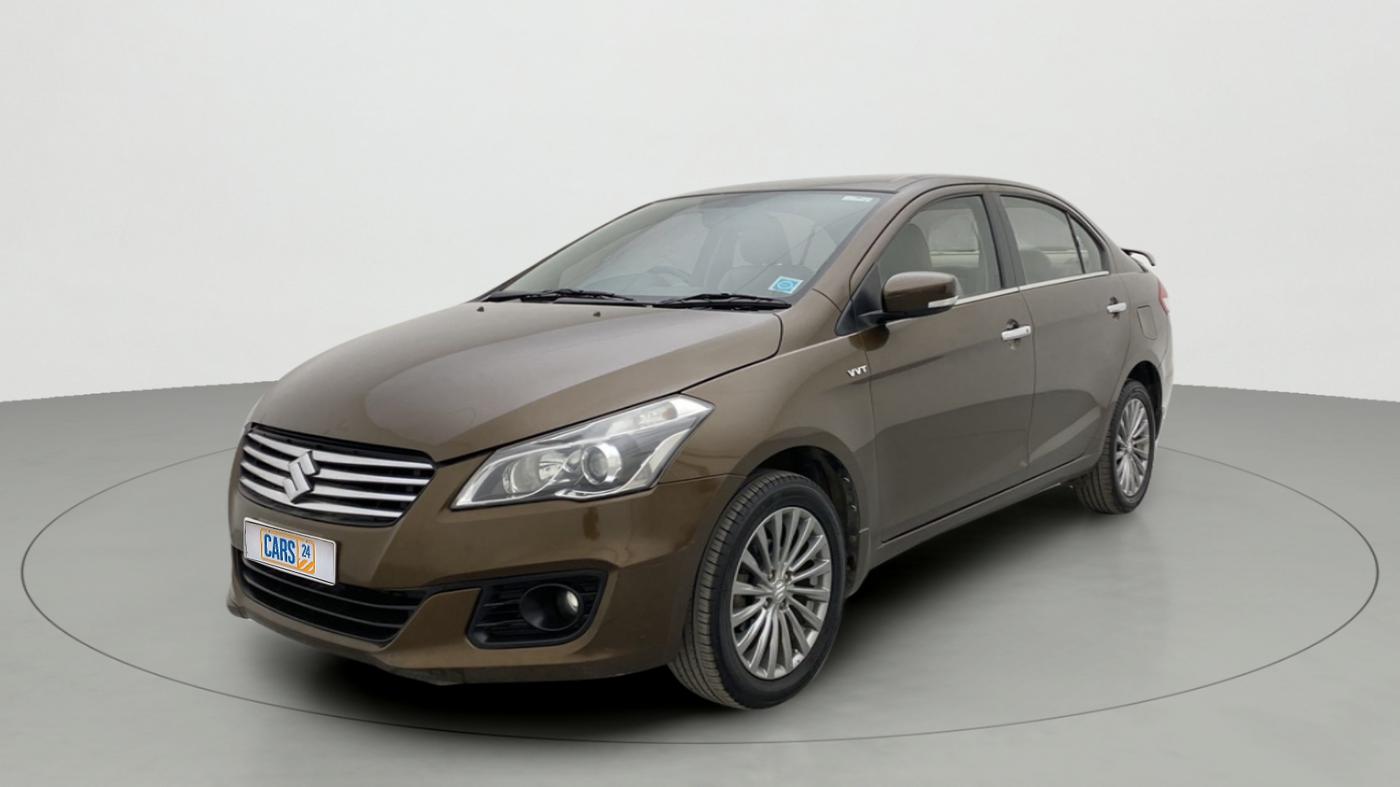2016 Maruti Ciaz ZXI, Petrol, Manual, 66,149 km, Left Front Diagonal