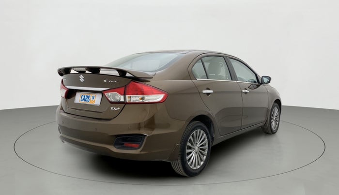 2016 Maruti Ciaz ZXI, Petrol, Manual, 66,149 km, Right Back Diagonal