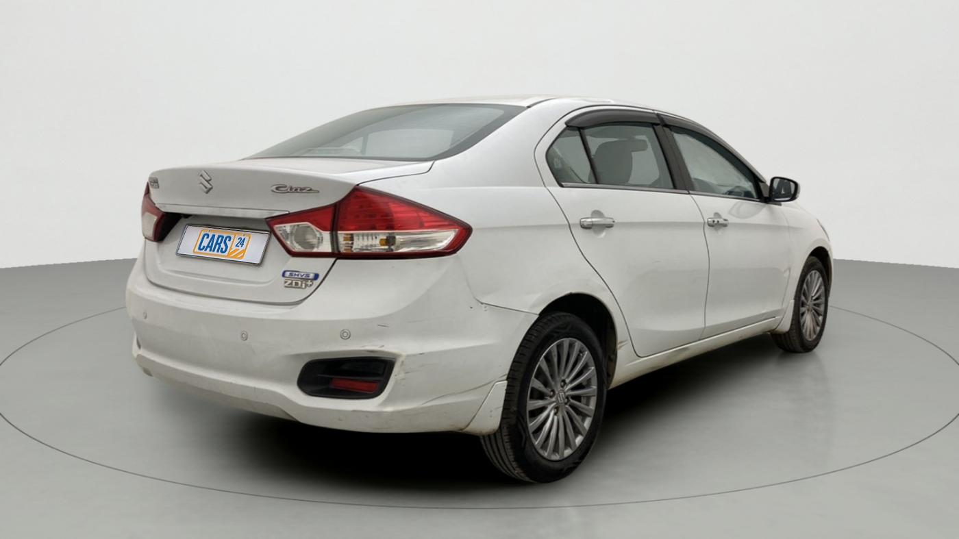 2016 Maruti Ciaz ZDI+ SHVS, Diesel, Manual, 1,10,103 km, Right Back Diagonal