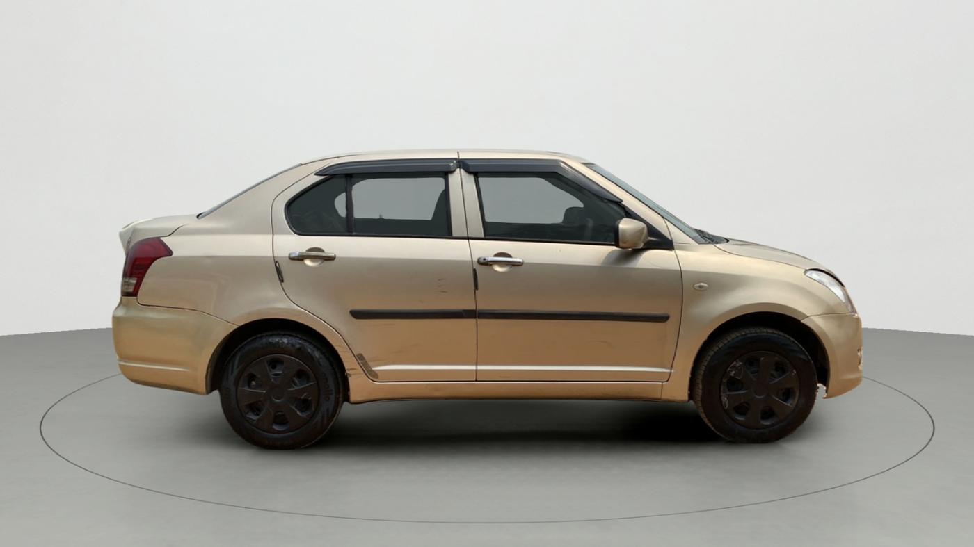 2010 Maruti Swift Dzire LXI, Petrol, Manual, 52,476 km, Right Side View