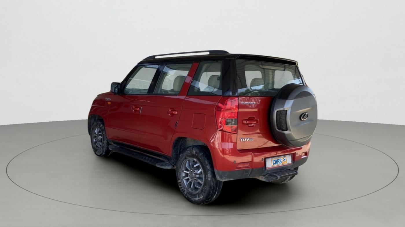 2018 Mahindra TUV300 T10 AMT DUAL TONE, Diesel, Automatic, 36,242 km, Left Back Diagonal