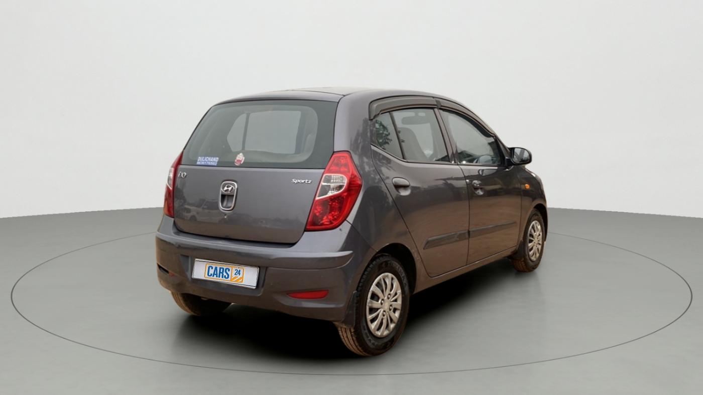 2016 Hyundai i10 SPORTZ 1.1, Petrol, Manual, 56,915 km, Right Back Diagonal