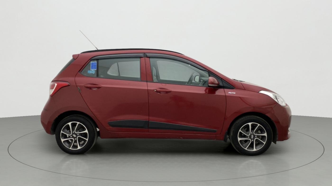 2018 Hyundai Grand i10 SPORTZ AT 1.2 KAPPA VTVT, Petrol, Automatic, 53,576 km, Right Side View