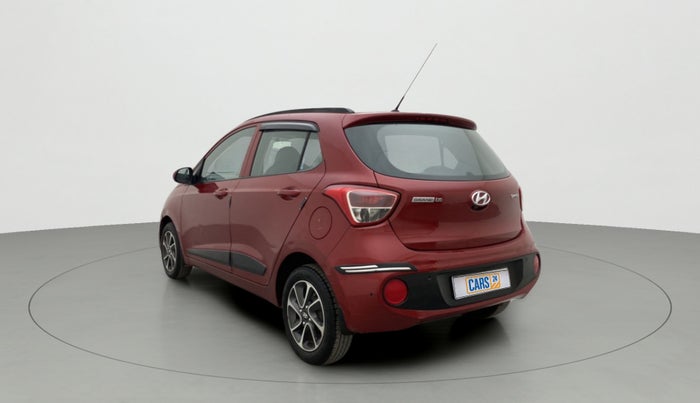 2018 Hyundai Grand i10 SPORTZ AT 1.2 KAPPA VTVT, Petrol, Automatic, 53,576 km, Left Back Diagonal