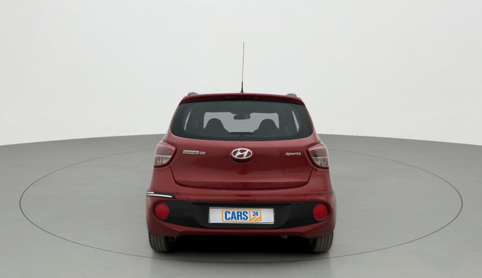 2018 Hyundai Grand i10 SPORTZ AT 1.2 KAPPA VTVT, Petrol, Automatic, 53,576 km, Back/Rear