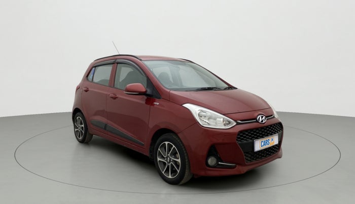 2018 Hyundai Grand i10 SPORTZ AT 1.2 KAPPA VTVT, Petrol, Automatic, 53,576 km, Right Front Diagonal