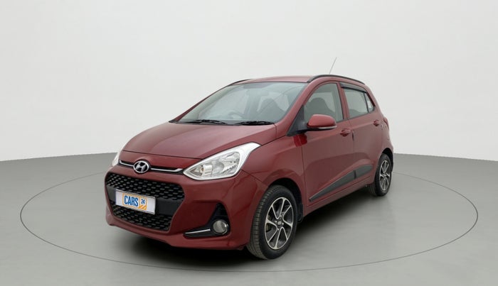 2018 Hyundai Grand i10 SPORTZ AT 1.2 KAPPA VTVT, Petrol, Automatic, 53,576 km, Left Front Diagonal