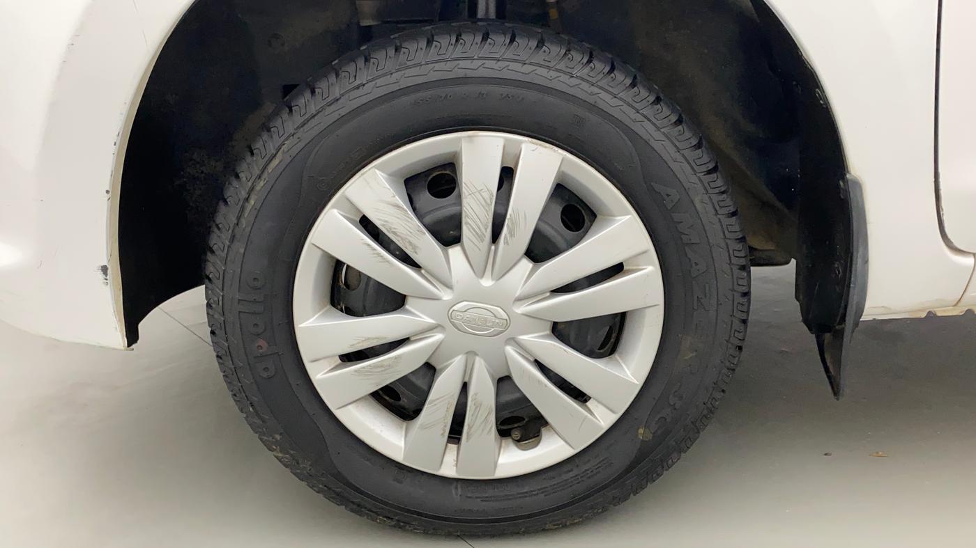 2018 Datsun Go Plus T, Petrol, Manual, 12,169 km, Left Front Wheel