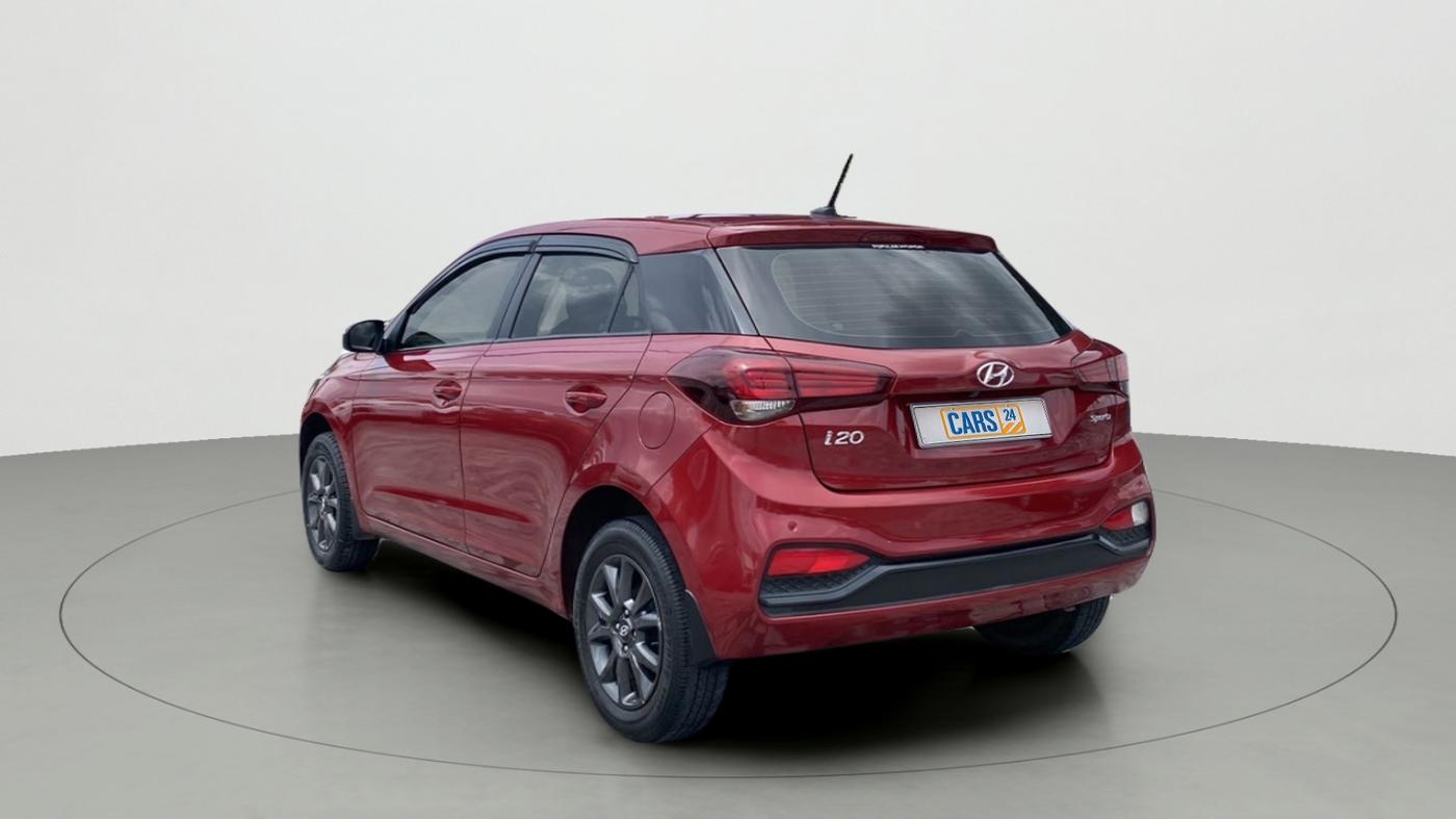 2019 Hyundai Elite i20 SPORTZ PLUS 1.2, Petrol, Manual, 40,536 km, Left Back Diagonal