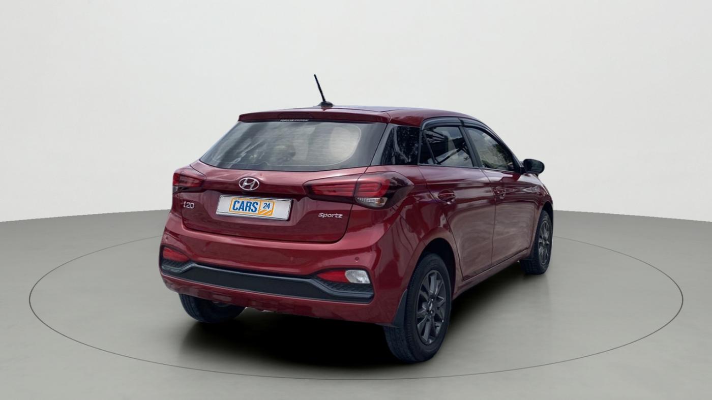 2019 Hyundai Elite i20 SPORTZ PLUS 1.2, Petrol, Manual, 40,536 km, Right Back Diagonal
