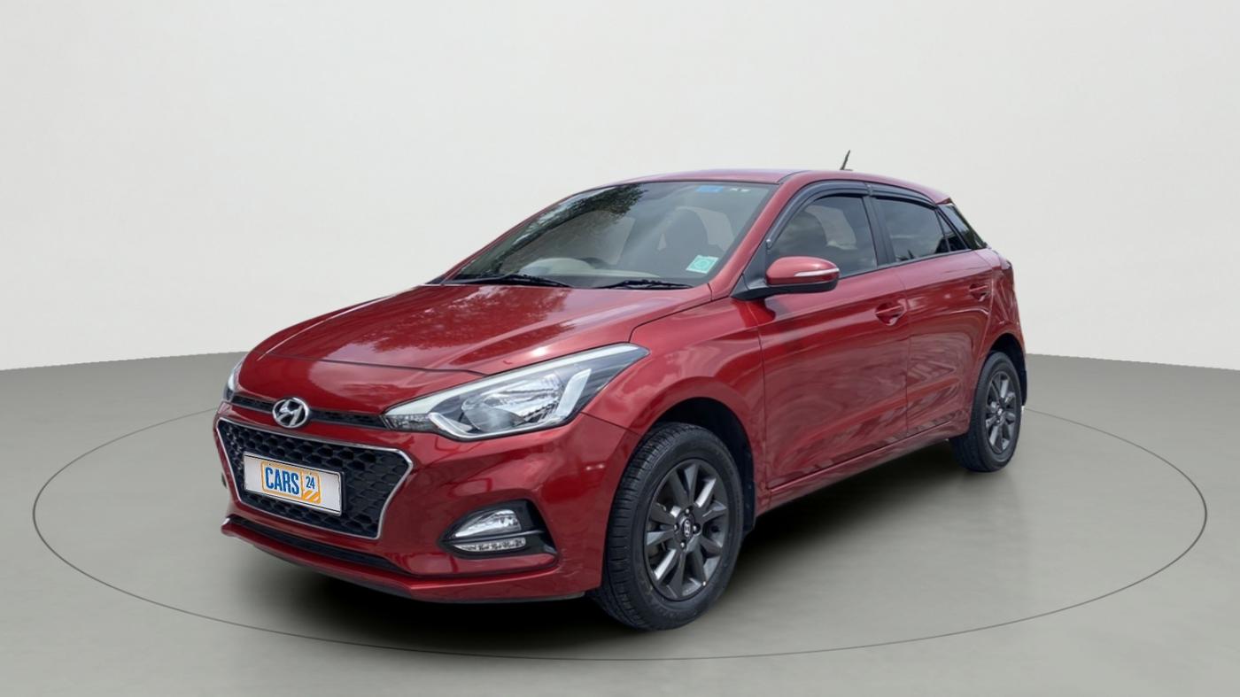 2019 Hyundai Elite i20 SPORTZ PLUS 1.2, Petrol, Manual, 40,536 km, Left Front Diagonal