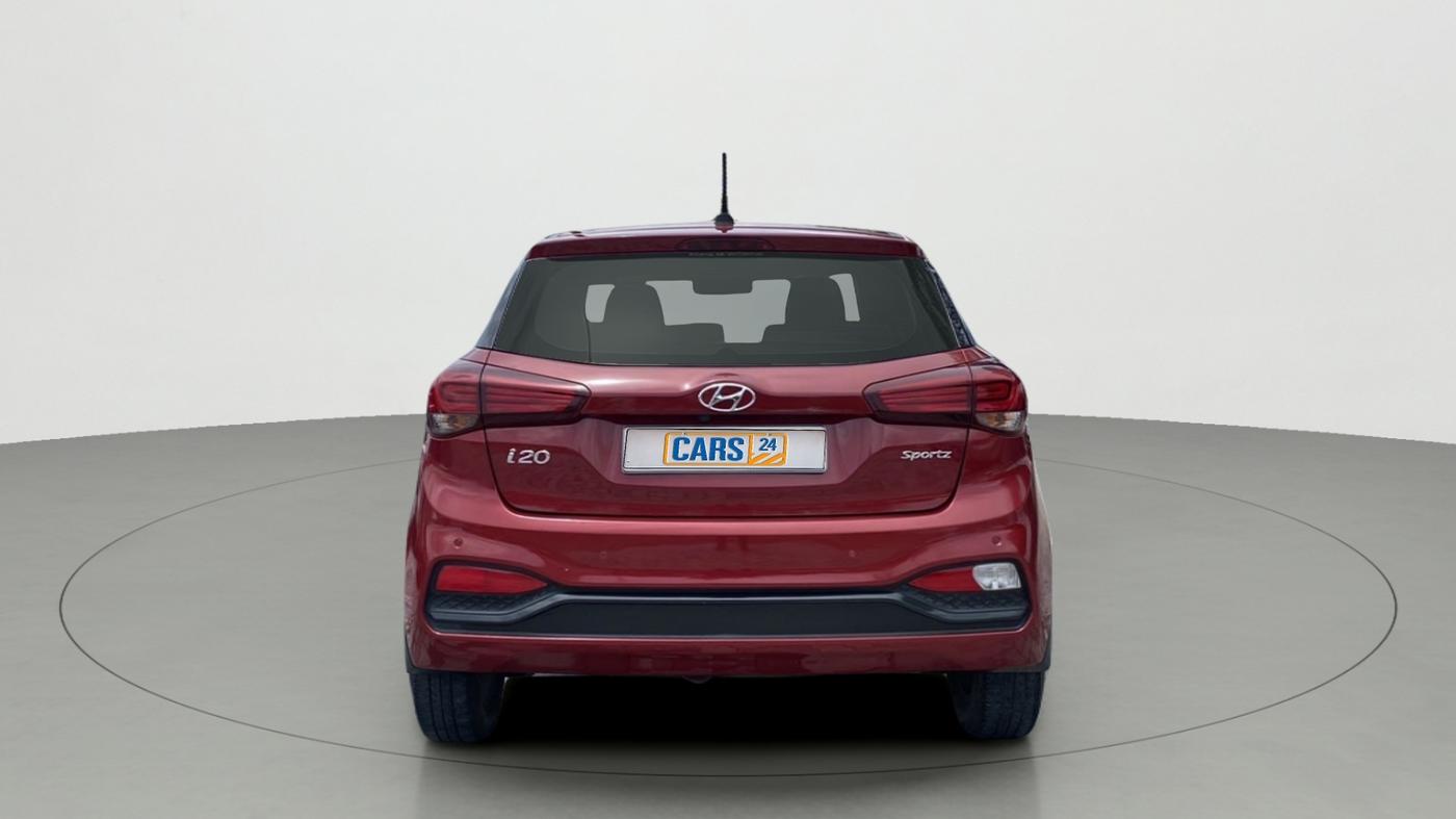 2019 Hyundai Elite i20 SPORTZ PLUS 1.2, Petrol, Manual, 40,536 km, Back/Rear