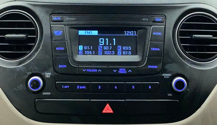 2016 Hyundai Xcent S AT 1.2, Petrol, Automatic, 46,555 km, Infotainment System