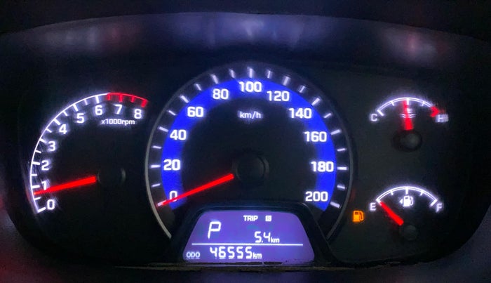 2016 Hyundai Xcent S AT 1.2, Petrol, Automatic, 46,555 km, Odometer Image