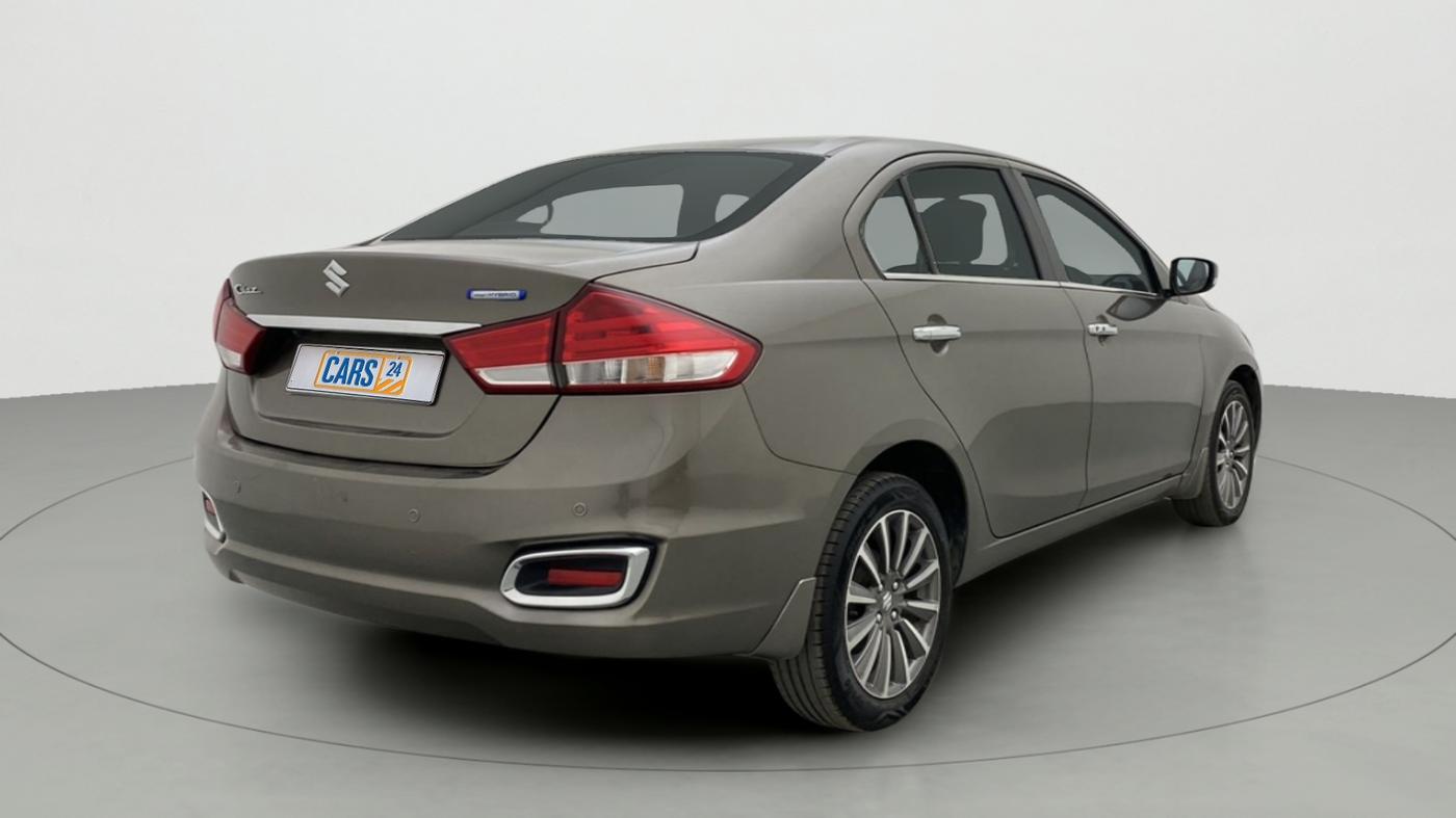 2018 Maruti Ciaz ALPHA  AT 1.5 SHVS PETROL, Petrol, Automatic, 54,666 km, Right Back Diagonal