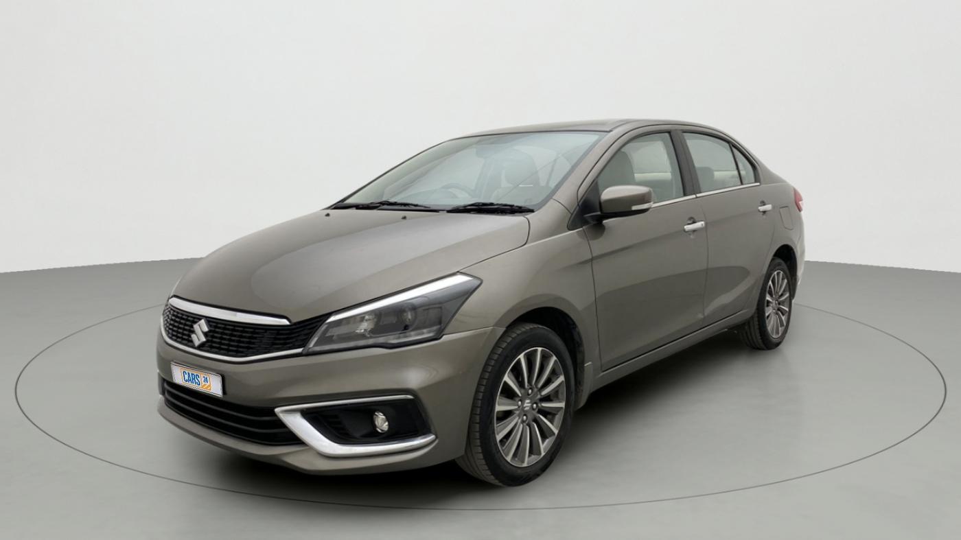 2018 Maruti Ciaz ALPHA  AT 1.5 SHVS PETROL, Petrol, Automatic, 54,666 km, Left Front Diagonal