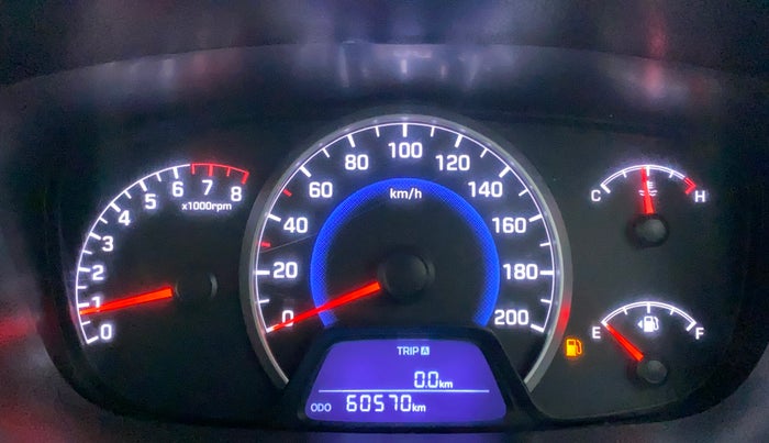 2016 Hyundai Grand i10 SPORTZ 1.2 KAPPA VTVT, Petrol, Manual, 60,662 km, Odometer Image