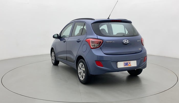 2016 Hyundai Grand i10 SPORTZ 1.2 KAPPA VTVT, Petrol, Manual, 60,662 km, Left Back Diagonal