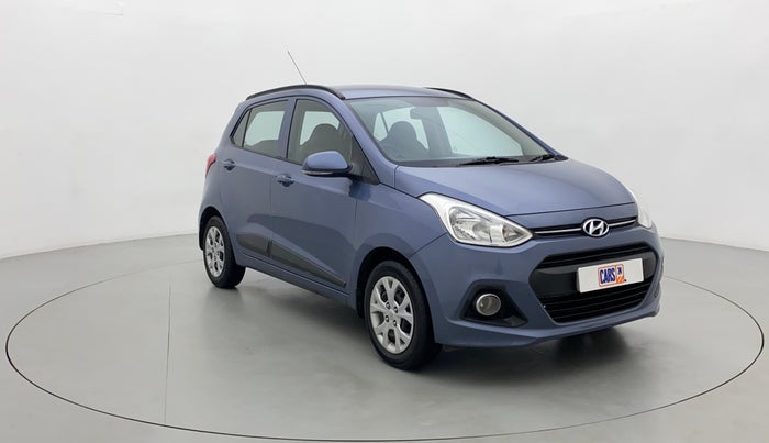 2016 Hyundai Grand i10 SPORTZ 1.2 KAPPA VTVT, Petrol, Manual, 60,662 km, Right Front Diagonal