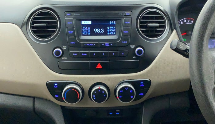 2016 Hyundai Grand i10 SPORTZ 1.2 KAPPA VTVT, Petrol, Manual, 60,662 km, Air Conditioner
