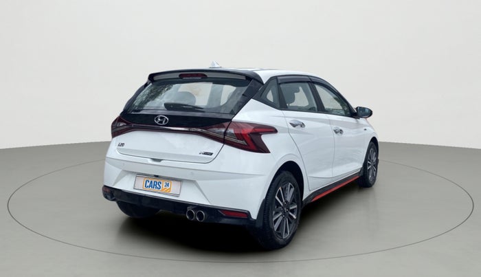 2021 Hyundai NEW I20 N LINE N8 1.0 TURBO GDI IMT, Petrol, Manual, 12,631 km, Right Back Diagonal