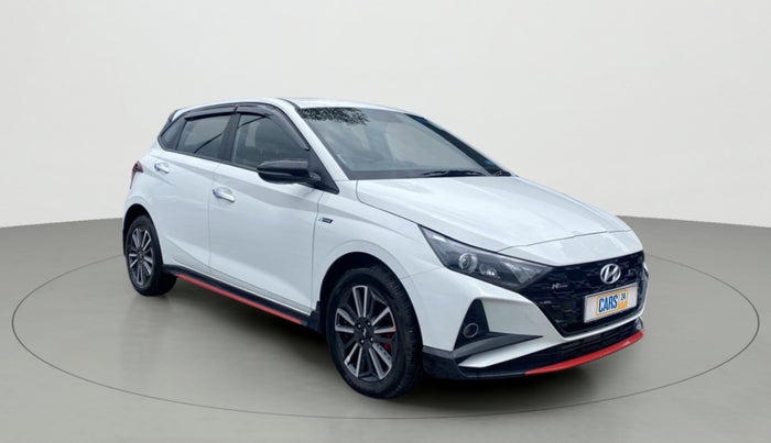 2021 Hyundai NEW I20 N LINE N8 1.0 TURBO GDI IMT, Petrol, Manual, 12,631 km, Right Front Diagonal