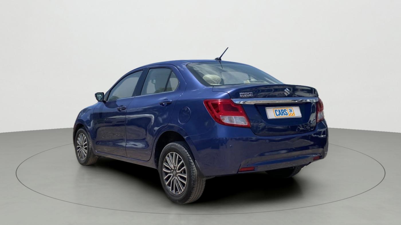 2017 Maruti Dzire ZXI PLUS AMT, Petrol, Automatic, 44,688 km, Left Back Diagonal