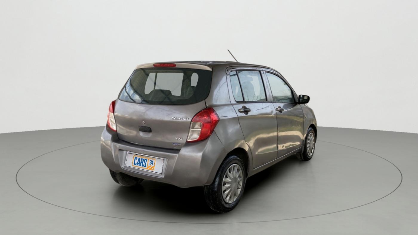 2014 Maruti Celerio VXI AMT, Petrol, Automatic, 65,187 km, Right Back Diagonal