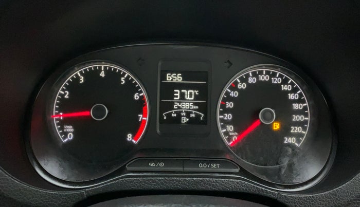 2018 Volkswagen Ameo TRENDLINE 1.0L, Petrol, Manual, 24,385 km, Odometer Image