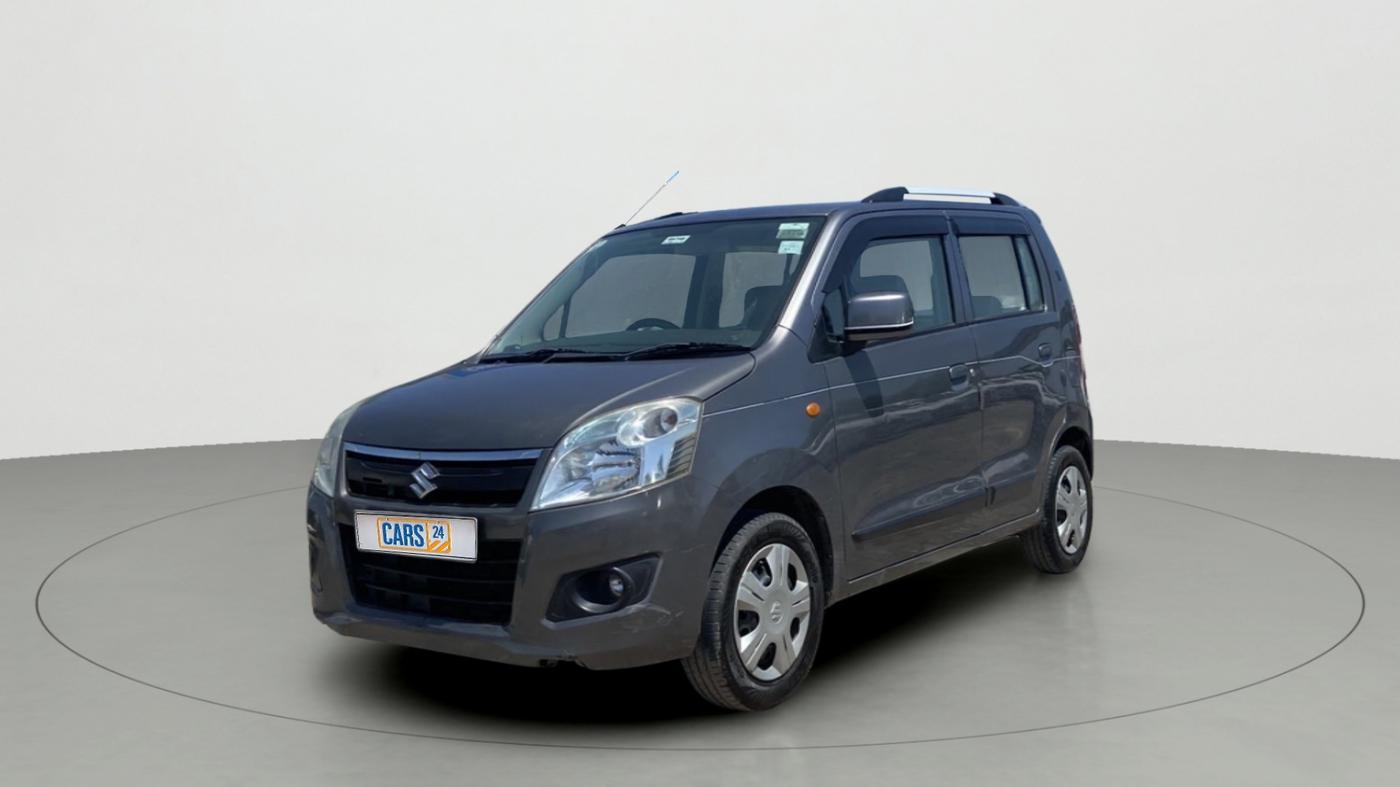 2015 Maruti Wagon R 1.0 VXI, Petrol, Manual, 52,439 km, Left Front Diagonal