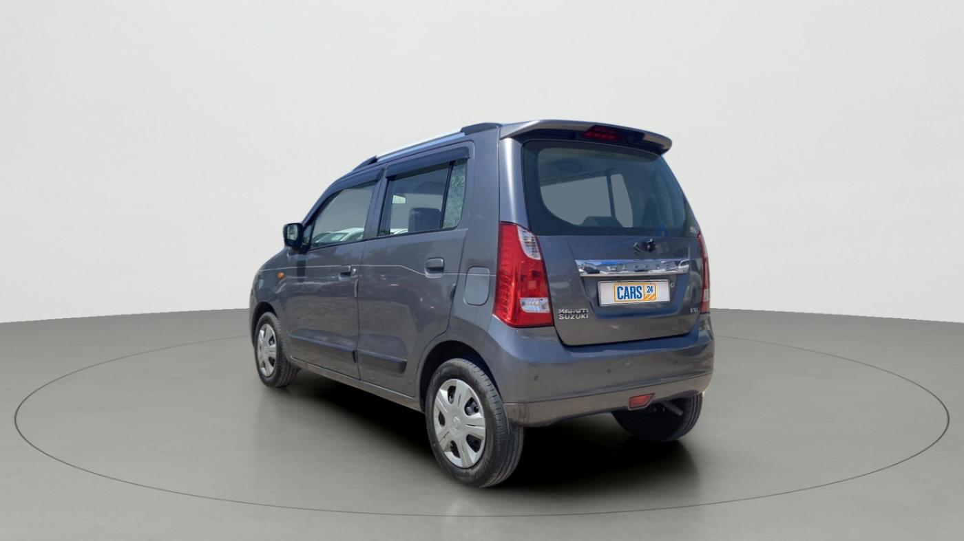 2015 Maruti Wagon R 1.0 VXI, Petrol, Manual, 52,439 km, Left Back Diagonal