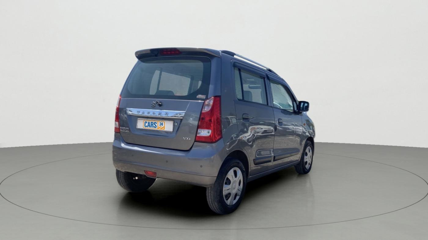 2015 Maruti Wagon R 1.0 VXI, Petrol, Manual, 52,439 km, Right Back Diagonal