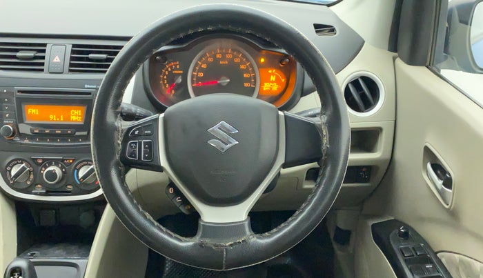 2016 Maruti Celerio ZXI AMT, Petrol, Automatic, 90,504 km, Steering Wheel Close Up