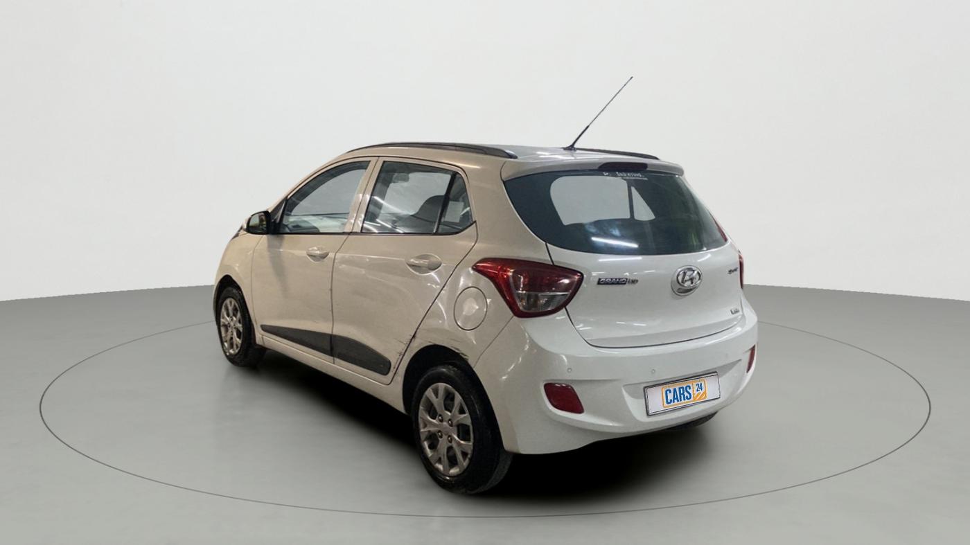 2016 Hyundai Grand i10 SPORTZ 1.2 KAPPA VTVT, Petrol, Manual, 42,199 km, Left Back Diagonal